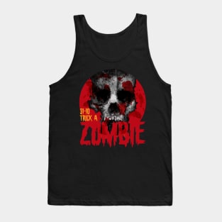 Halloween Design | Trick A Zombie Tank Top